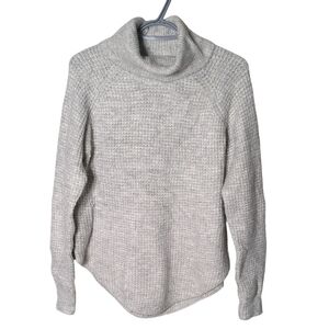 Kuhl Sienna Sweater Gray Chunky Knit Size Small